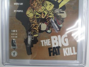 Sin City The Big Fat Kill #1 CGC Graded 9.6 NM+ Near Mint Plus ~ Dark Horse 1994