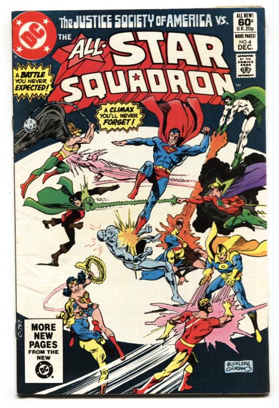 ALL-STAR SQUADRON #4 1981 comic 1st appearance of Dragon King