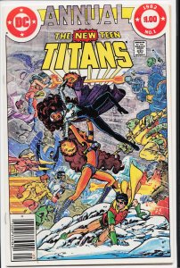 The New Teen Titans Annual #1 (1982) Teen Titans