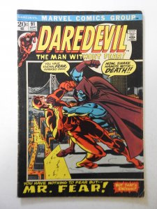 Daredevil #91 (1972) VG+ Condition