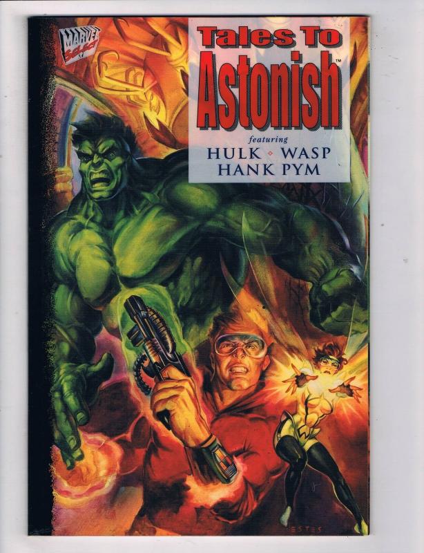 Tales to Astonish Marvel Comic Book w/Hulk, Wasp, Hank Pym “Marvel Select HH1