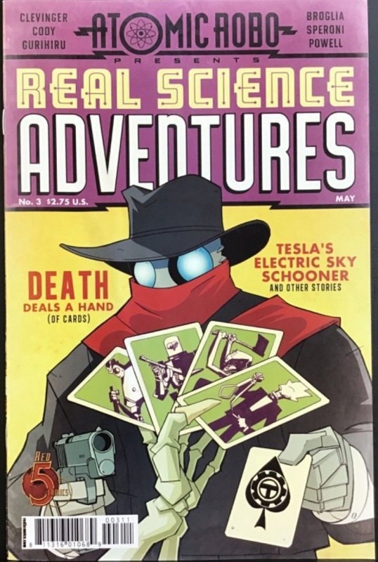 Atomic Robo Presents Real Science Adventures #3 - Red 5 Comics - 2012 811316010726