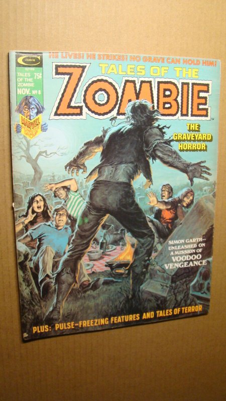 TALES OF THE ZOMBIE 8 *NICE COPY* SCARCE NOREM COVER ART WALKING DEAD 