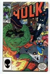 Incredible Hulk #300-Symbiote Spider-man-1984-marvel-high Grade nm-