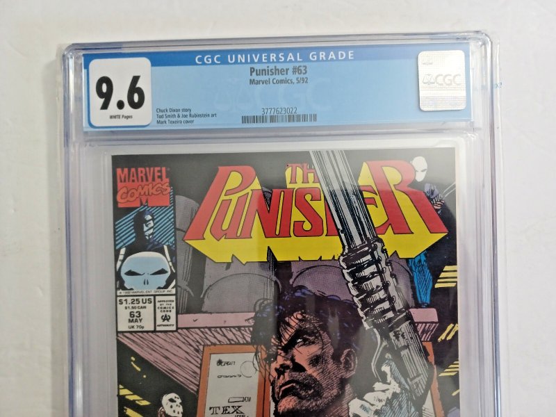 Punisher #63 - Texeira - 1992 - CGC 9.6