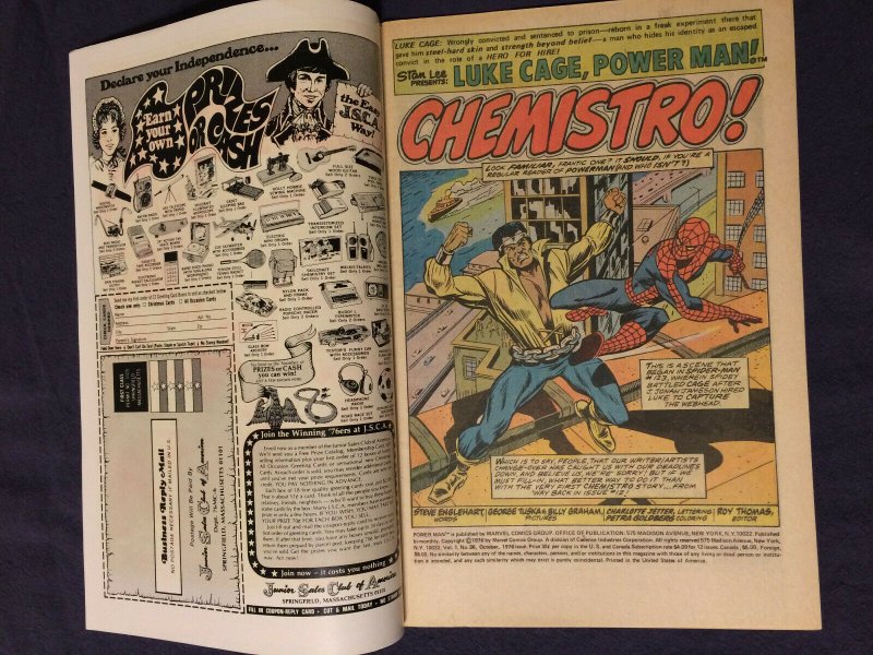Luke Cage, Power Man #36 Marvel Comics VF/NM (1976) 1