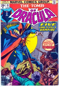 Tomb of Dracula(vol. 1) # 28  Very Fine/Fine Condition