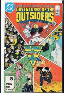 Adventures of the Outsiders #41 (1987) The Outsiders