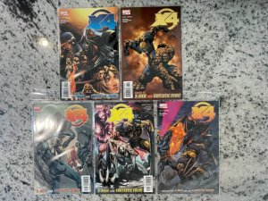 X4 Complete Marvel Comics LTD Series # 1 2 3 4 5 X-Men Fantastic Four Thing J903 