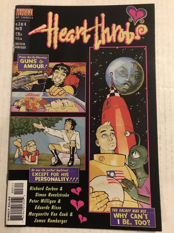 Heartthrobs #3 : DC Vertigo 3/99 NM-; mini, Richard CORBEN art