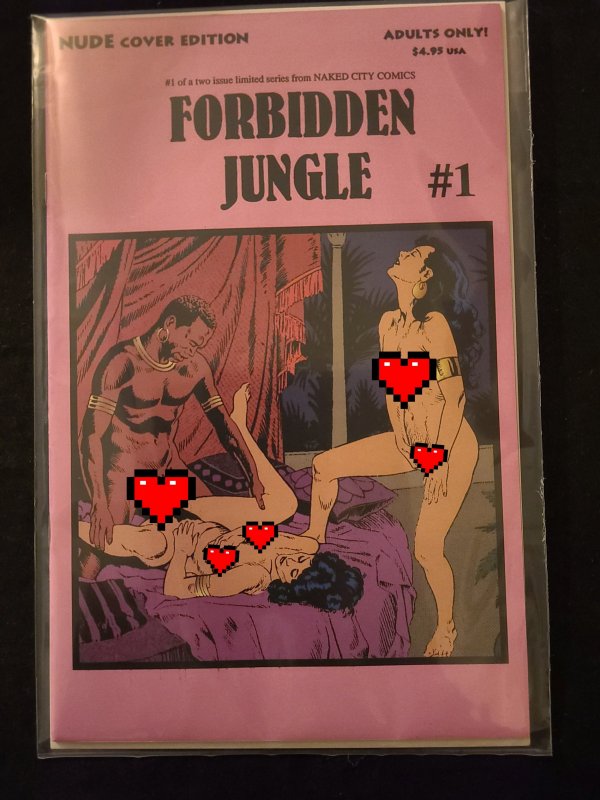 Forbidden Jungle #1 & #2 Nude Cover Edition
