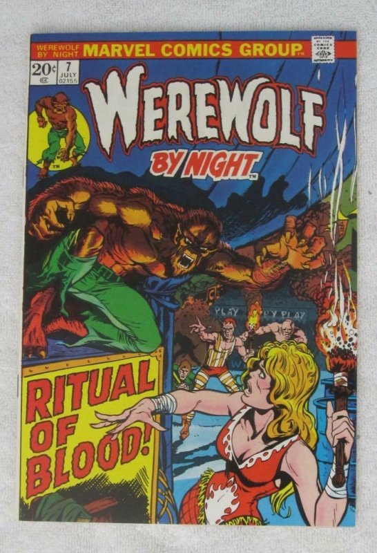 Werewolf by Night 7 Jul 1973 Marvel Ploog art VF 8.5