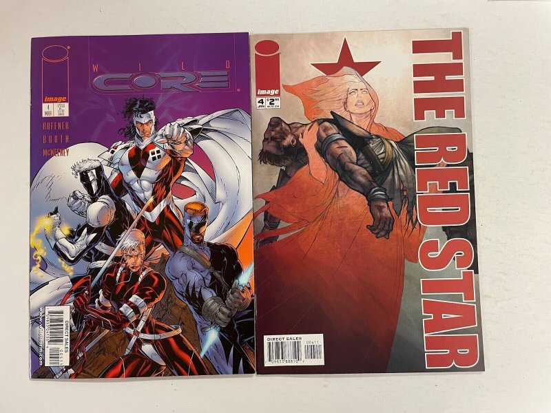 4 Image Comic Books Savant Garde #1 2 The Red Star # 4 Wild Core # 4  47 NO10