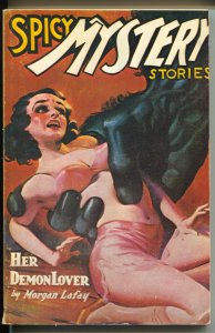 Spicy Mystery stories 1975-Odysset-reprints Spicy Mystery pulp from 7/1936-VF