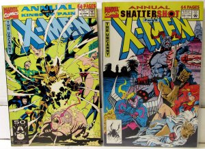 Uncanny X-Men Annual Lot 2 #15, 16 1991 Marvel 7.5 Bishop Storm Jean Grey Comics