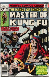 Master of Kung Fu #54 (1977) Master of Kung Fu