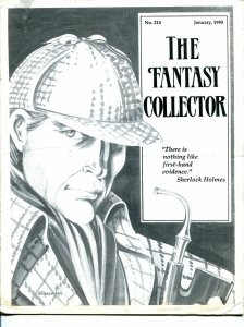 Fantasy Collector #214-1990-Caz-Sherlock Holmes-Virgil Wilhite-fanzine-VG