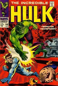 Incredible Hulk (1968 series)  #108, Fine- (Stock photo)