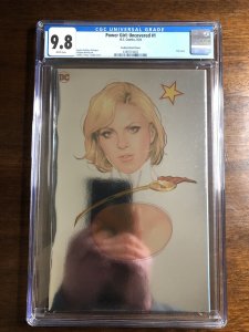 Power Girl Uncovered #1 CGC 9.8 Swaby Foil Virgin Variant Cover DC Comics 2024