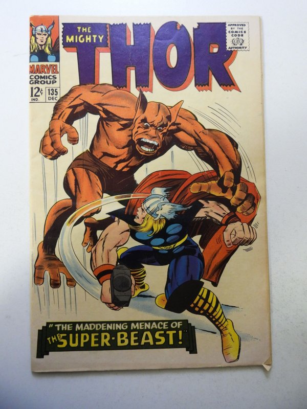 Thor #135 (1966) VG Condition