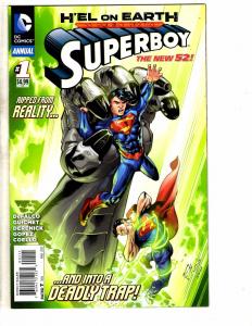 Lot Of 8 Superboy DC Comic Books #0 1 (2) 2 3 4 5 6 + Annual 1 NEW 52 Batman RC2