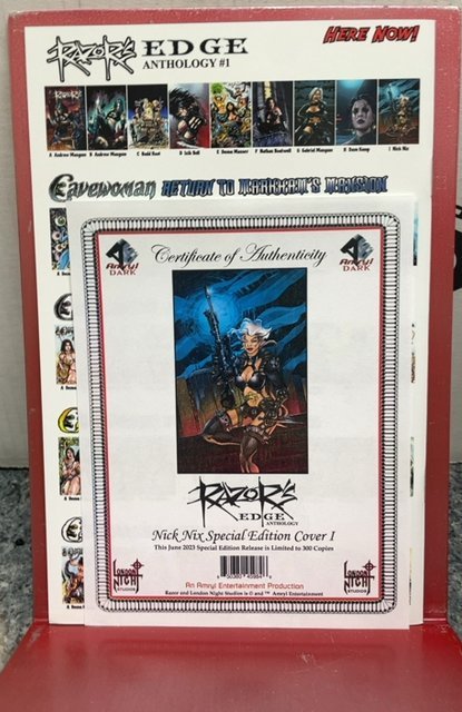 Razors, edge, Nick Nix special edition, cover I