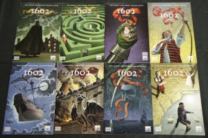 Modern Marvel 1602 8pc Count High Grade Comic Lot Neil Gaiman Andy Kubert 