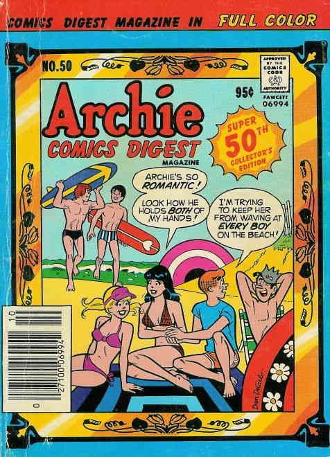 Archie Digest Magazine #50 GD ; Archie | low grade comic Beach Bikini 1981