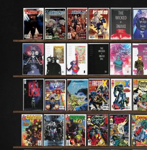 Huge Lot 150+ Comics with Ghost Rider, Supreme (1993) & More!