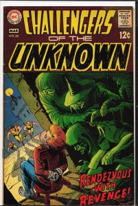Challengers of the Unknown #66 (1969) Challengers of the Unknown