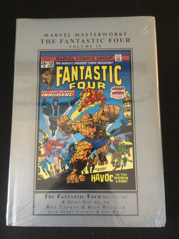 MARVEL MASTERWORKS: FANTASTIC FOUR Vol. 15 Sealed Hardcover 