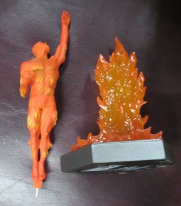 THE HUMAN TORCH by Bowen designs STATUE! #674/4000 NO BOX! Fantastic Four