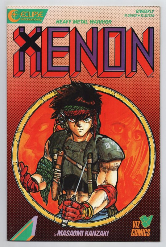 Xenon Heavy Metal Warrior #1 (Eclipse, 1987) FN