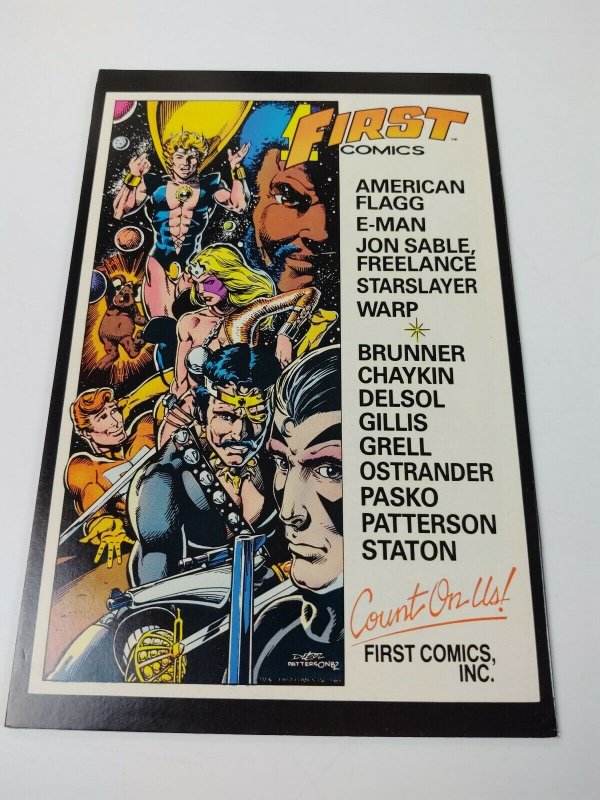 Warp #5 VF first comics - cameo of grimjack pre-dates starslayer 10 munden's bar