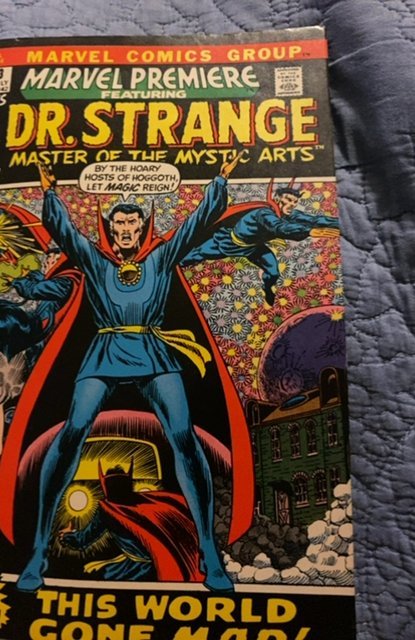 Marvel Premiere #3 1st Doctor Dr. Strange in title! Marvel 1972