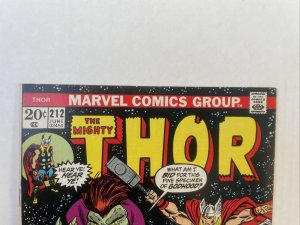 Thor #212 High Grade Buscema Colletta Art