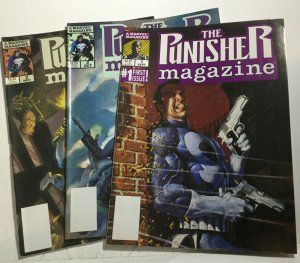 Punisher 1 2 3 4 5 Fn Fine 6.0 Marvel Magazine