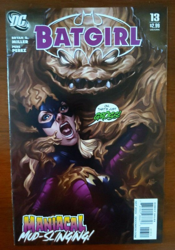 Batgirl #13 - Sexy Beautiful ArtGerm Stanley Lau Cover Clayface