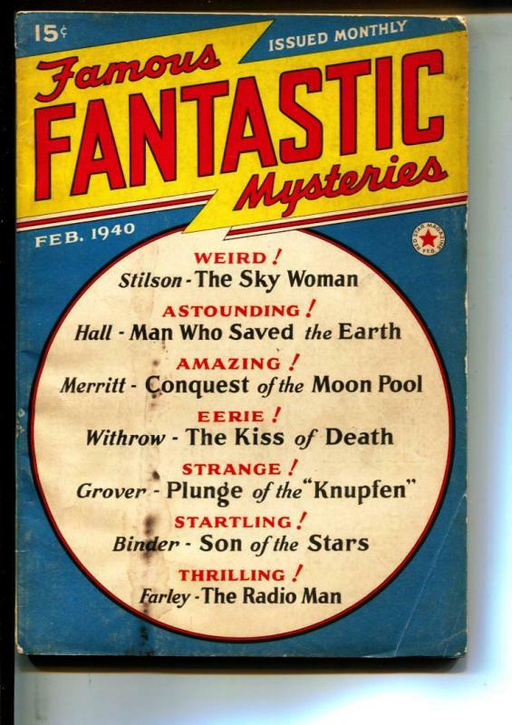 Famous Fantastic Mysteries-Pulps-2/1940-Laura Withrow-Austin Hall