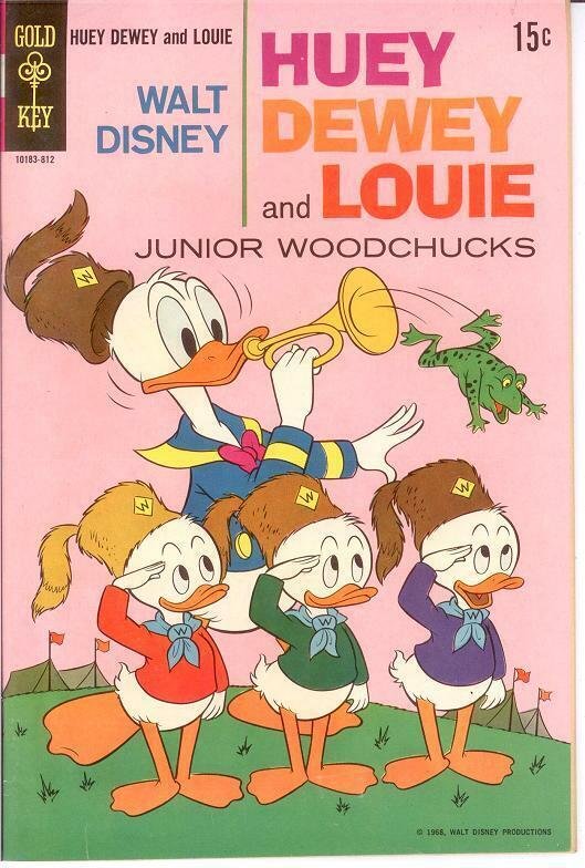 HUEY DEWEY & LOUIE (1966-1984 GK) 3 VG-F 1968 COMICS BOOK