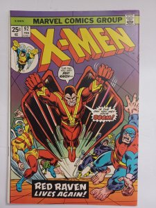 X-Men #92 - reprints X-Men #43 - Red Raven - 1975 - VF