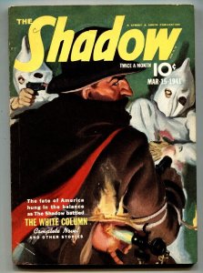 Shadow--March 1941--Pulp Magazine--Street and Smith--FN/VF