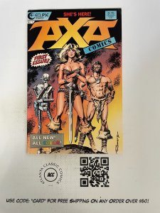 AXA Comics # 1 VF 1st Print Eclipse Comic Book Romero 6 J214