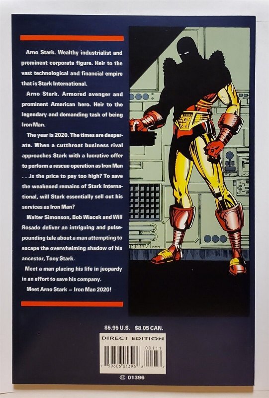 Iron Man 2020 #1 (June 1994, Marvel) 8.5 VF+  