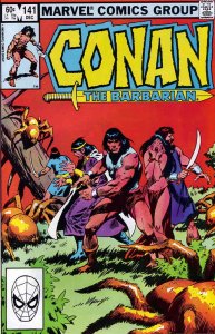 Conan the Barbarian #141 (Mark Jewelers) FN ; Marvel | Bruce Jones
