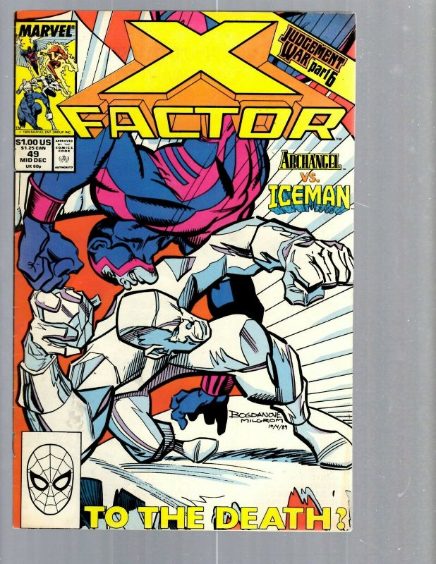 12 Marvel Comics X-Factor #49 51 53 60 61 62 66 68 70 71 73 J420