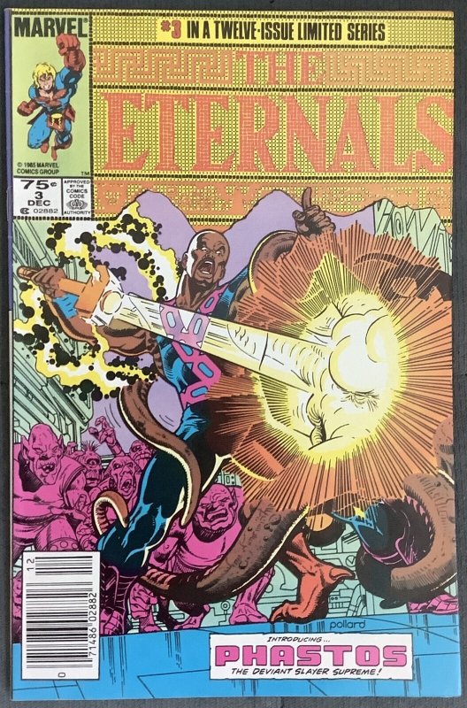 Eternals Limited Series #3 Newsstand Edition (1985, Marvel) VF
