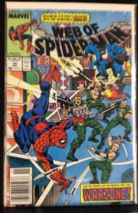 Web of Spider-Man #44 Newsstand Edition (1988)
