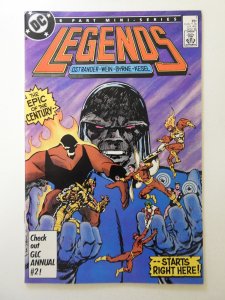 Legends #1 (1986) 1st Appearance of Amanda Waller! Beautiful NM- Condition!