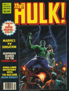 Hulk, The #14 POOR ; Marvel | low grade comic Magazine Moon Knight